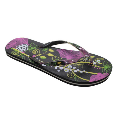 Rubber sole flip flops